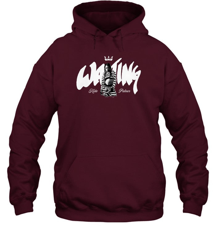 Waiting Maroon Hoodie