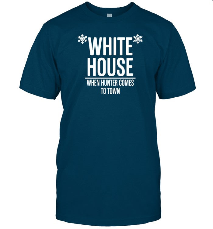 White House When Hunter Comes To Town T-Shirt