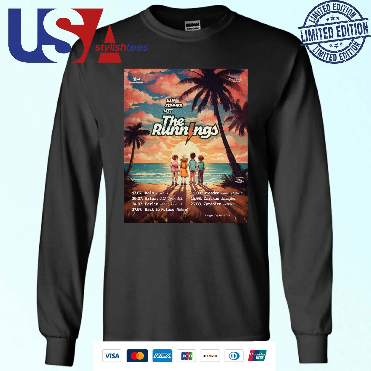 The Runnings Ein Sommer Mit Tour 2025 Shirt