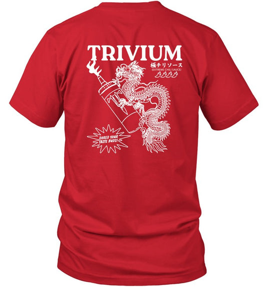 Trivium Shred Your Taste Buds Event Shirt