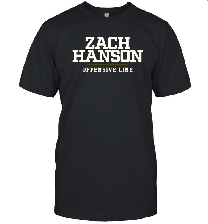 zach hanson offensive line shirt