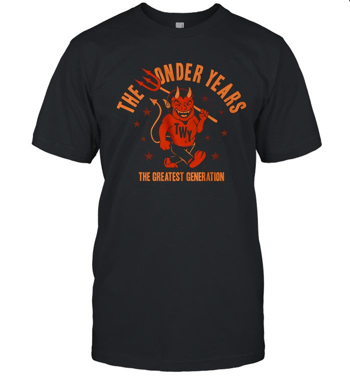 The Wonder Years Cartoon Devil Shirt