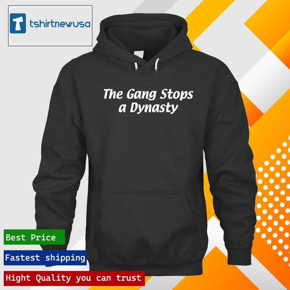 Top Kyle Pagan The Gang Stops A Dynasty 2025 T-Shirt