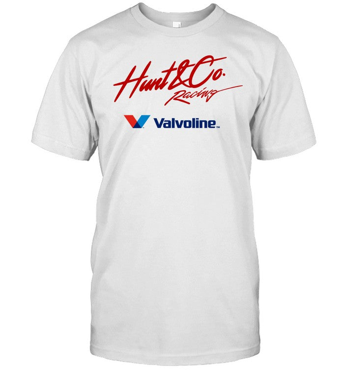 The Hunt And CO Racing Oil VR1 White T Shirt