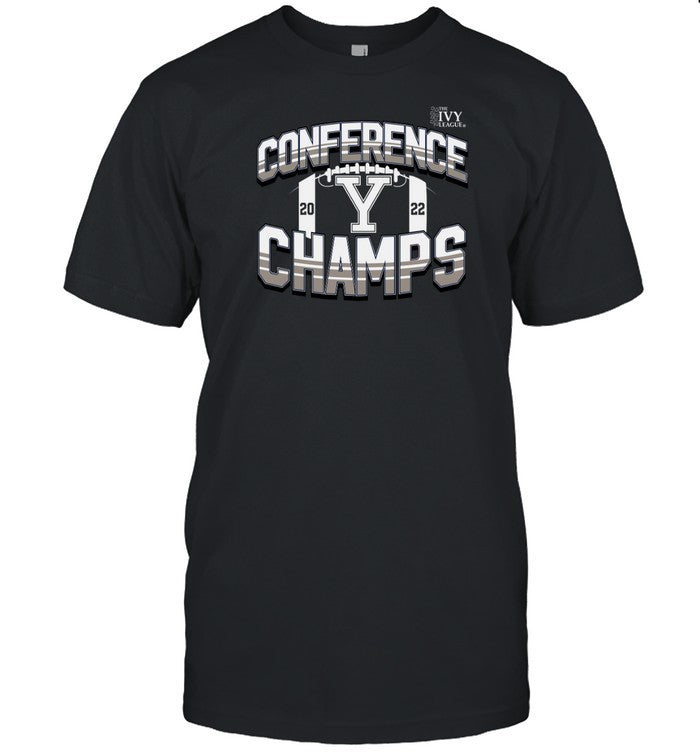 Yale Bulldogs 2022 Ivy League Football Champions T-Shirt