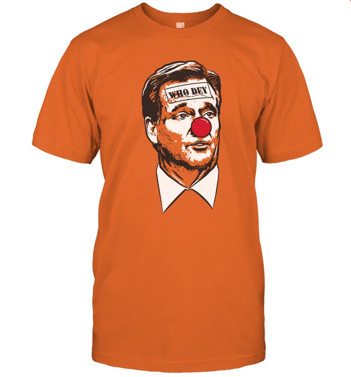 Who Dey T-Shirt, CIN Clown Shirt