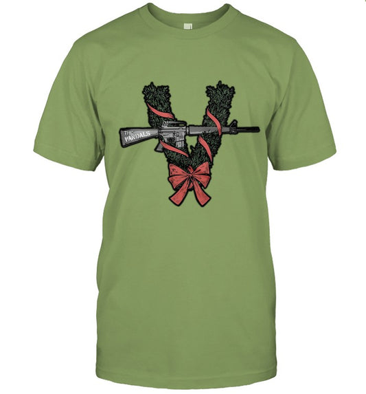 The Vandals Wreath V Gun T-Shirt