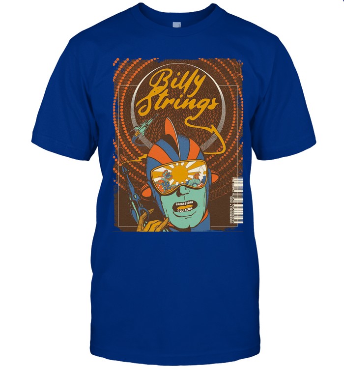 "Billy Strings" December 6, 2023 Greensboro, NC T-Shirt