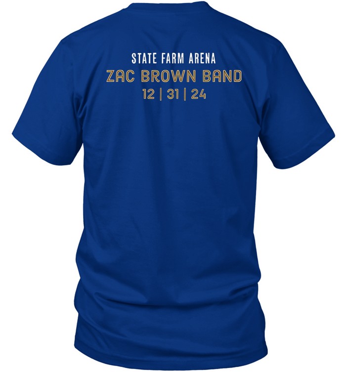 Zac Brown Band NYE 2025 State Farm Arena Shirt