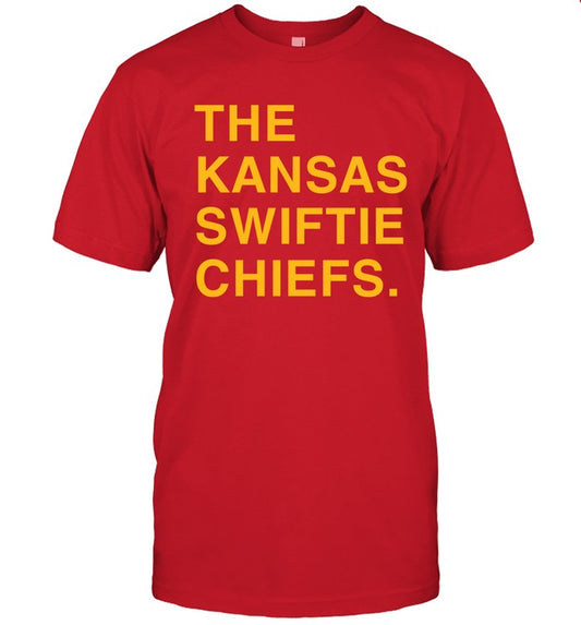 The Kansas Swiftie Chiefs T-Shirt