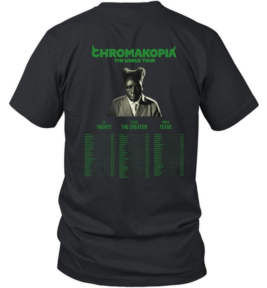 Tyler Okonma Chromakopia World Tour 2025 T-Shirts