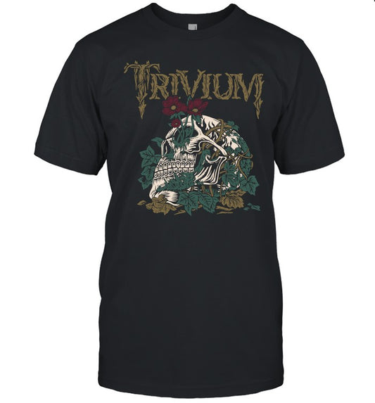 Trivium Skelly Flower T-Shirt