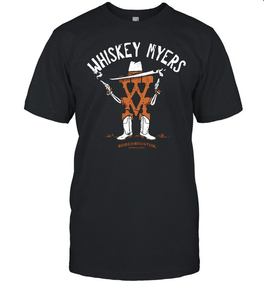 Whisky Myers March 11, 2024 RODEOHOUSTON NRG Stadium, Houston, TX T-Shirt