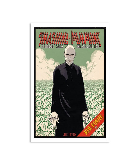 The Smashing Pumpkins June 10 2024 3Arena Dublin Ireland Poster