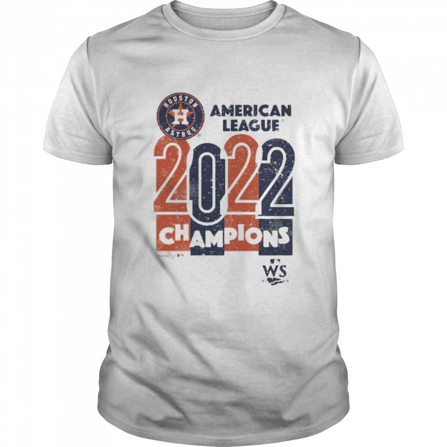 2022 American League Champions Houston Astros Majestic Threads Shirt