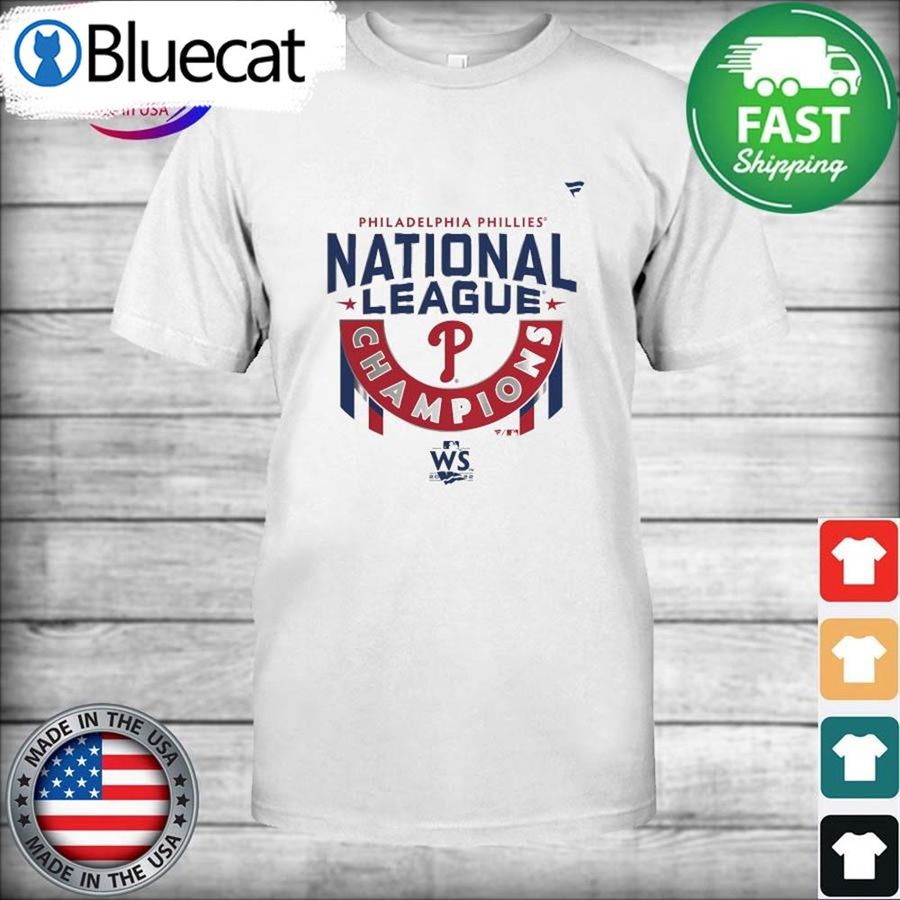 2022 National League Champions Philadelphia Phillies Locker Room Shirt