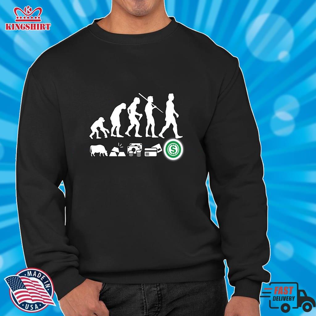All Sports Evolution Of Money SOC Crypto Logo Pullover Sweatshirt