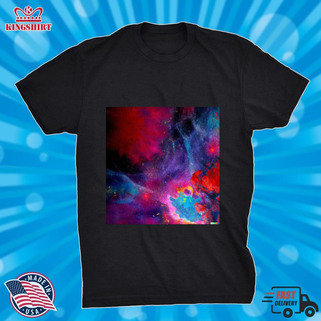 An Expressive Picture Of The Foggy Void In Space T Shirt Zipped Hoodie