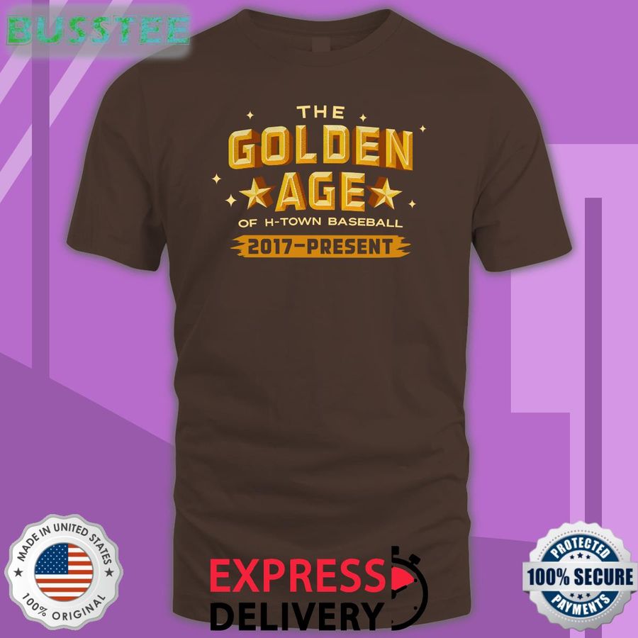 Apollo Media The Golden Age Of H Town Baseball 2017 Present Shirts