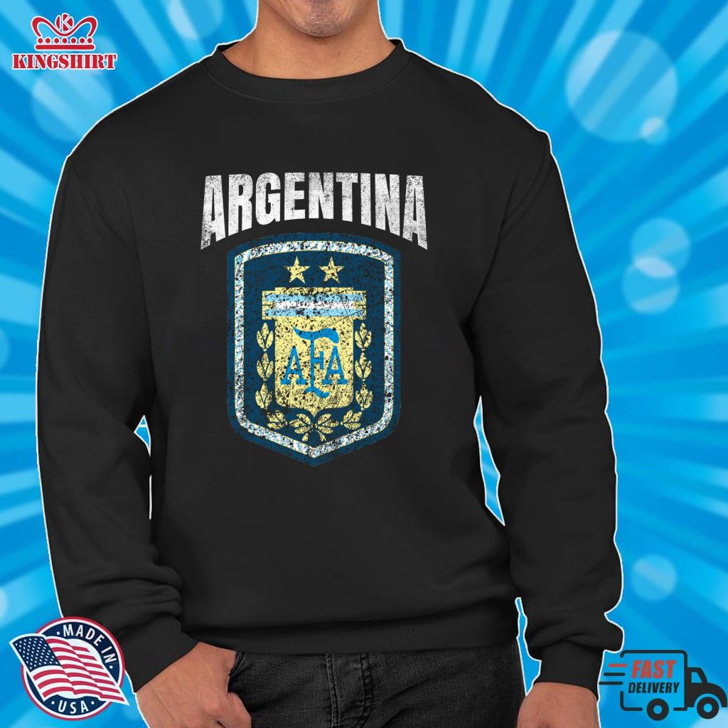 Argentina Soccer Flag Team Support Gift Lightweight Hoodie