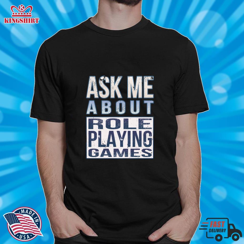 Ask Me About Role Playing Games Lightweight Hoodie