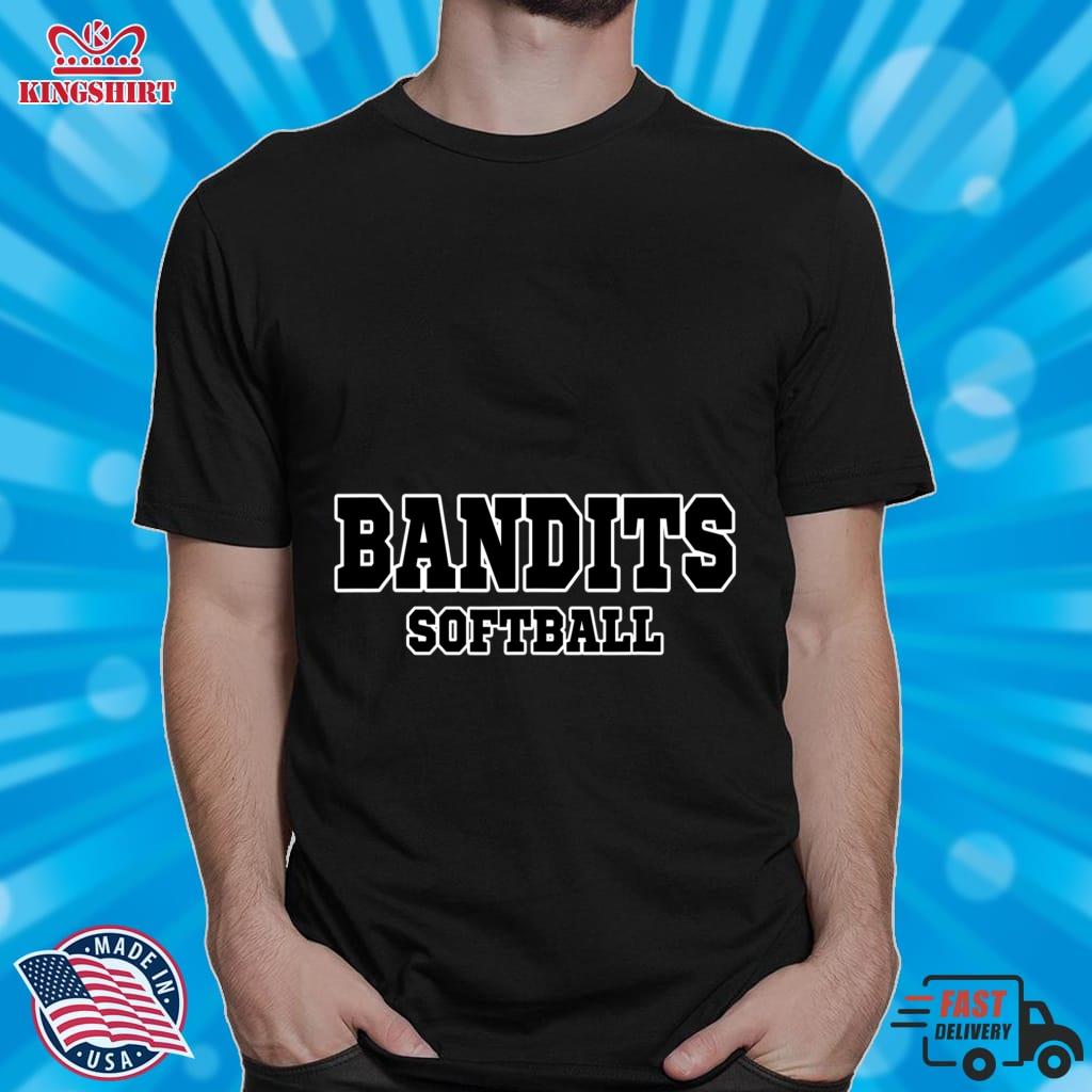Bandits Softball Team Zipped Hoodie