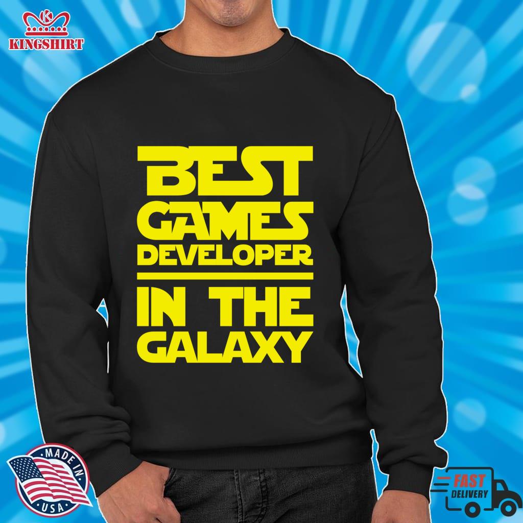 Best Games Developer In The Galaxy Lightweight Sweatshirt