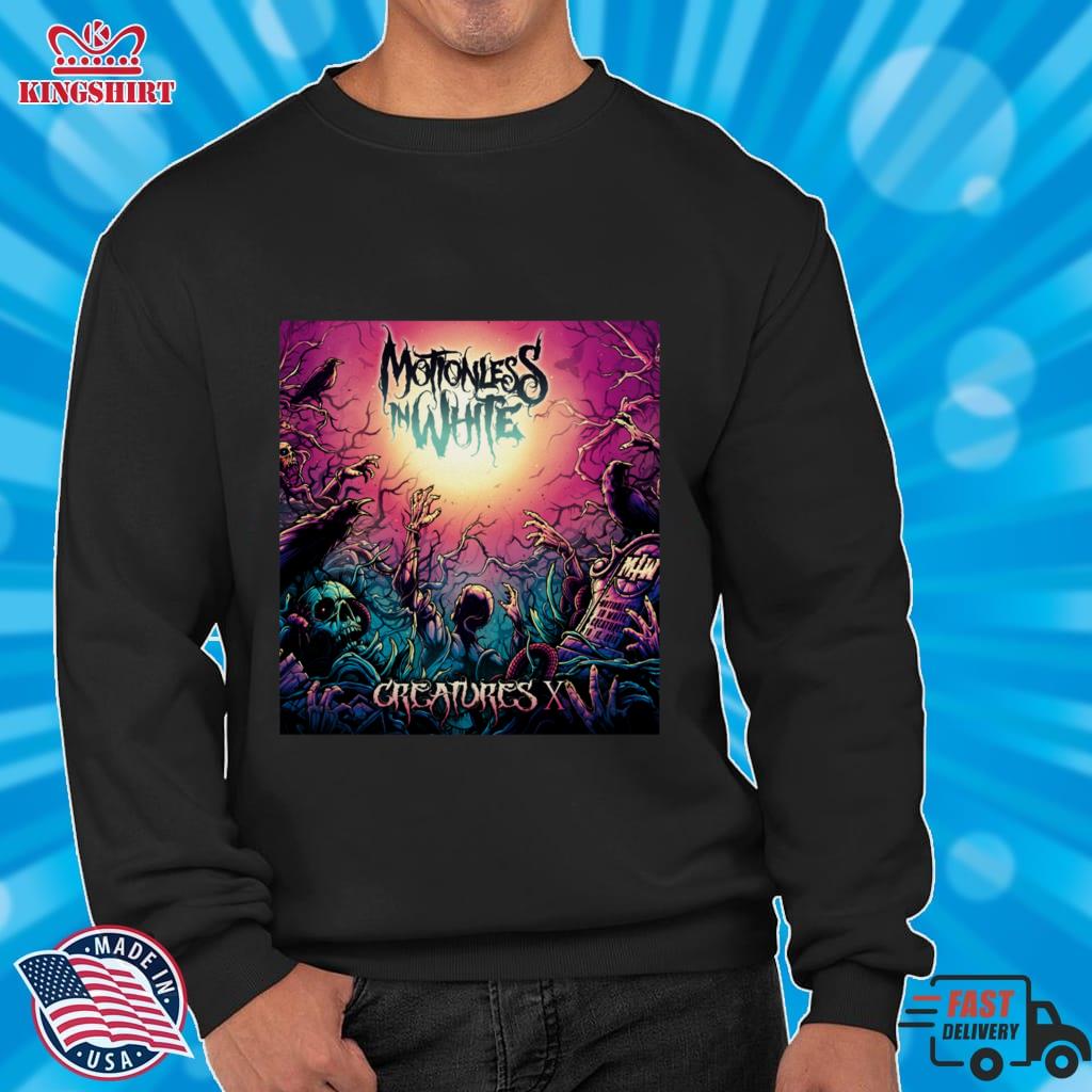 Best Selling Motionless Music Band Gift Men Zipped Hoodie