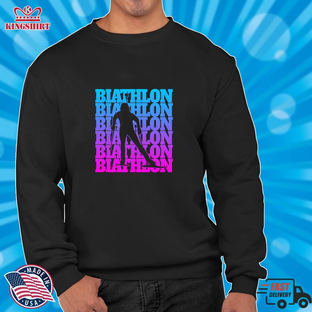 Biathlon Design Pullover Hoodie