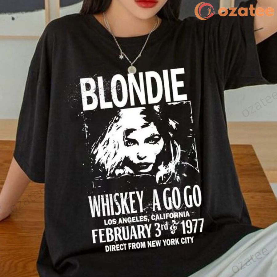 Formode syre Sømand Blondie Debbie Harry Shirt, Blondie La 1977 T Shirt, Debbie Harry On Stage  Sweatshirt, Music Band