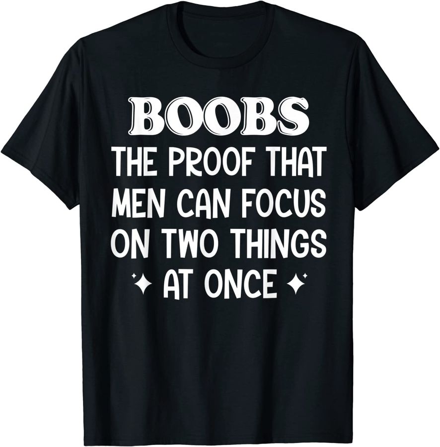 Boobs The Proof That Men Can Focus On Two Things At Once