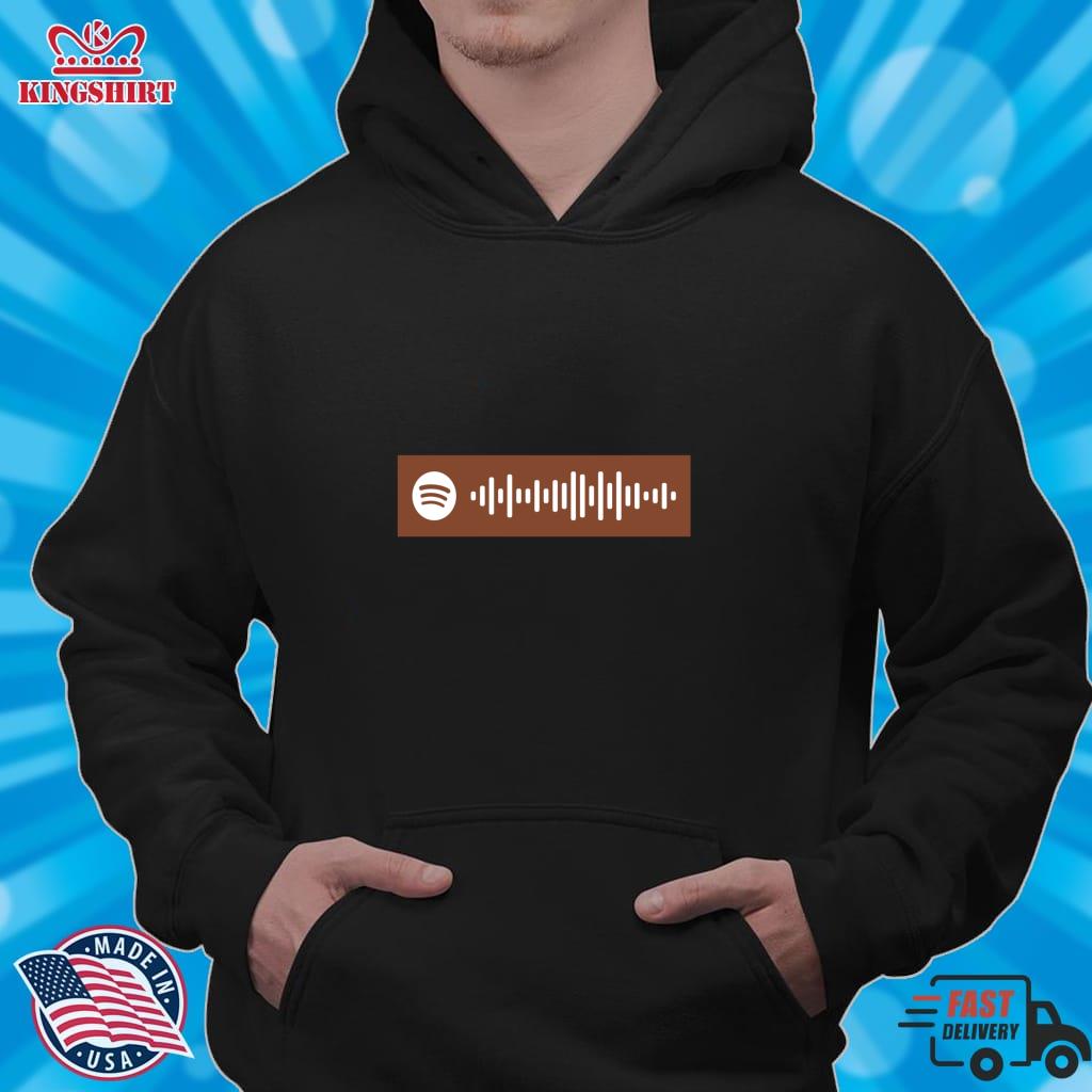 Break Up With Him Old Dominion Spotify Code Pullover Hoodie