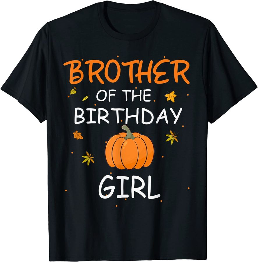 Brother Of The Birthday Girl Pumpkin 1St Birthday Family