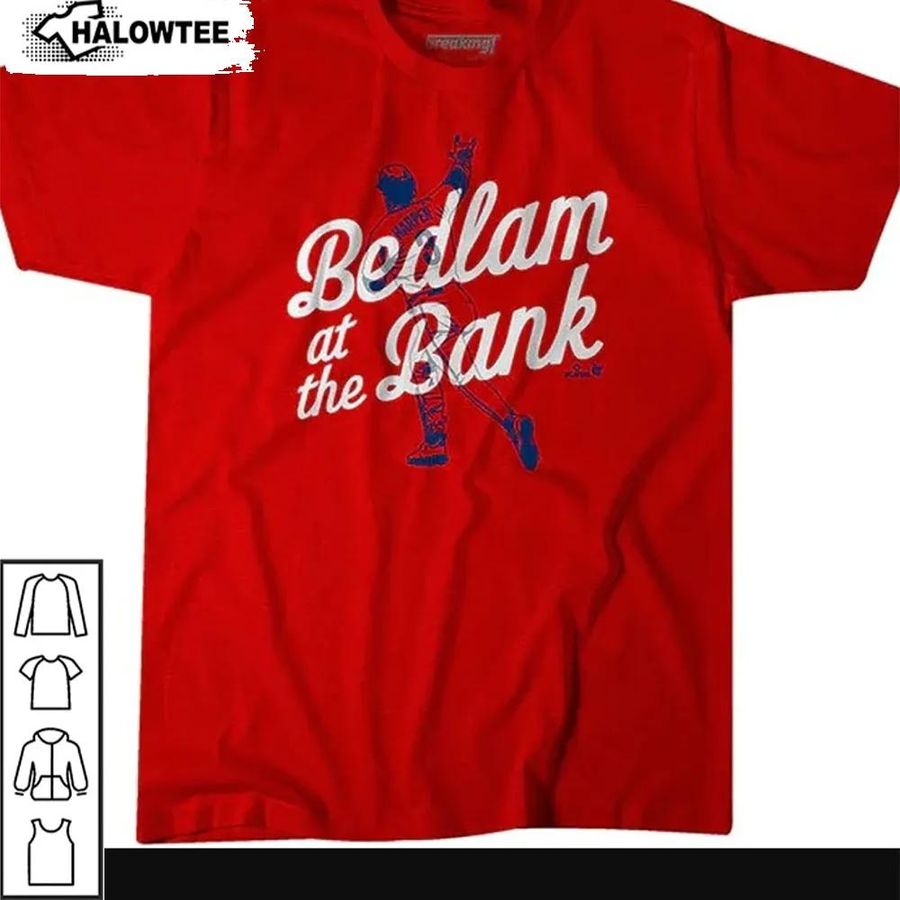 Bryce Harper Shirt Bedlam At The Bank Philadelphia Phillies Baseball Gift For Fan