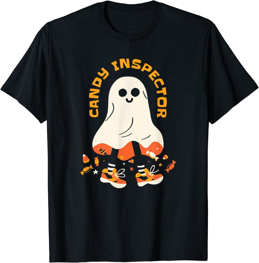Candy Inspector Halloween Shirt Fun Halloween Costume Shirt