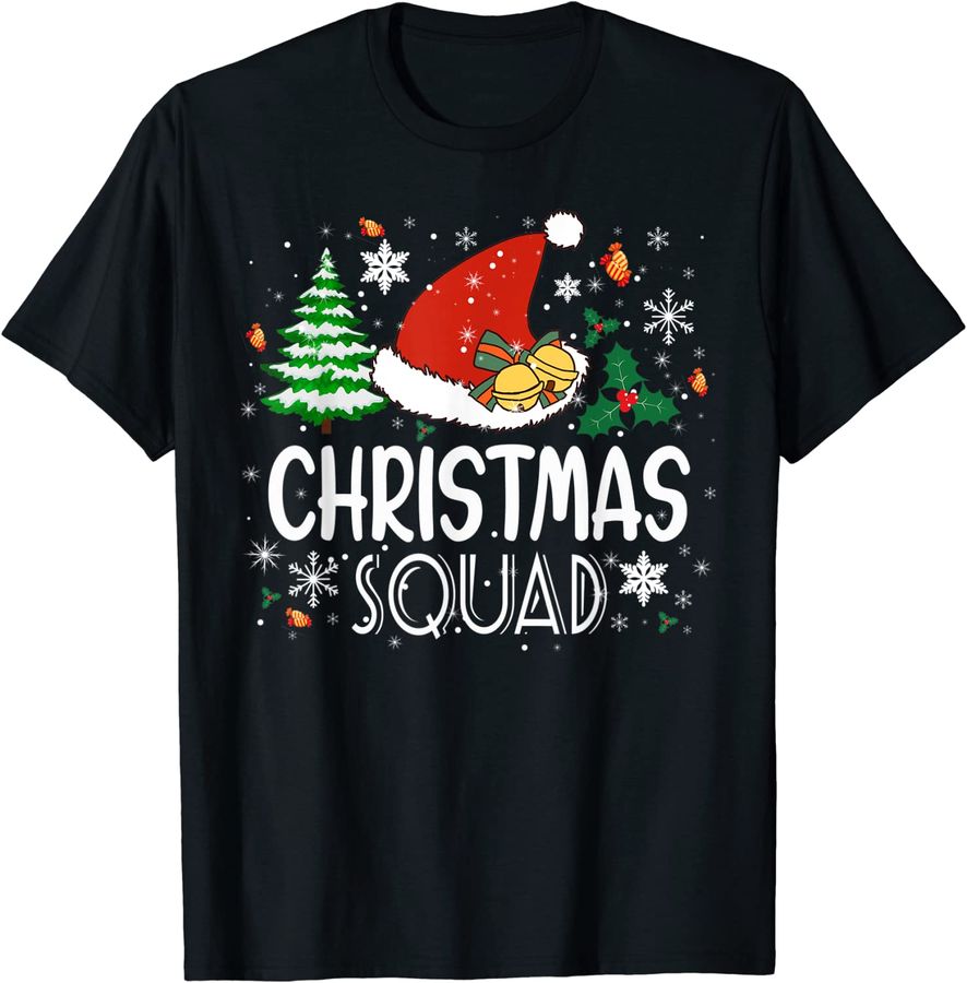 Christmas Squad Family Group Matching Christmas Pajama Party