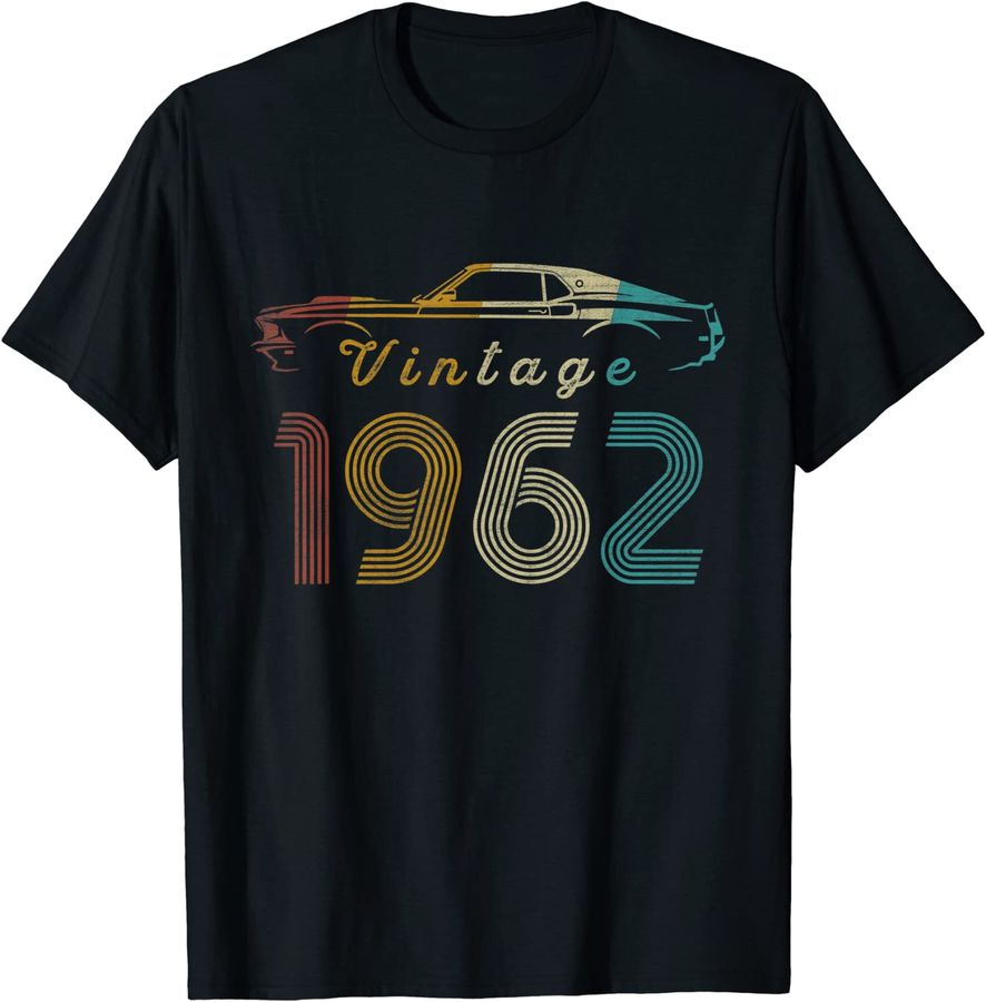 Classic Car 60 Year Old Gifts Vintage 1962 Limited Edition
