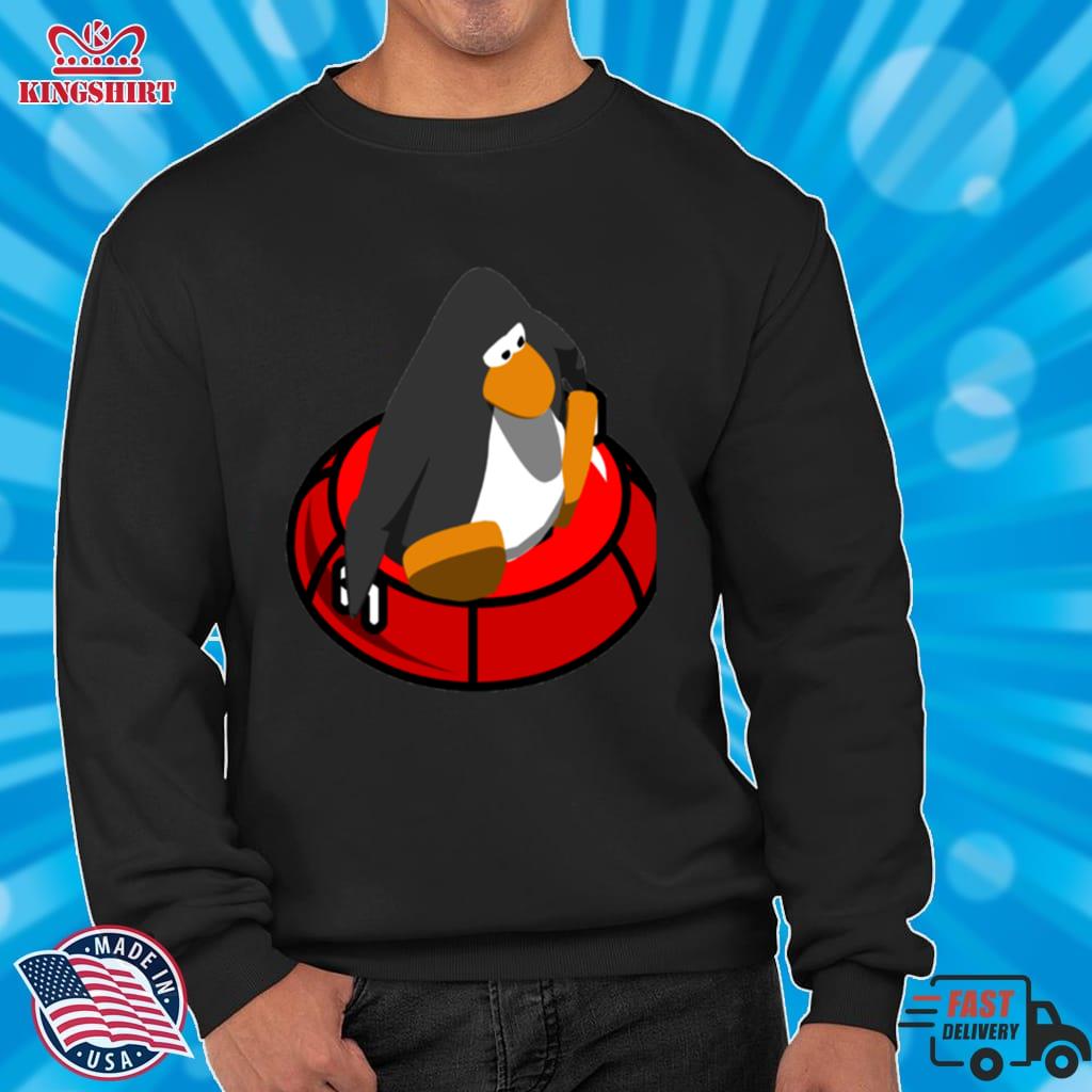 Club Penguin Sled Racer   Pullover Hoodie