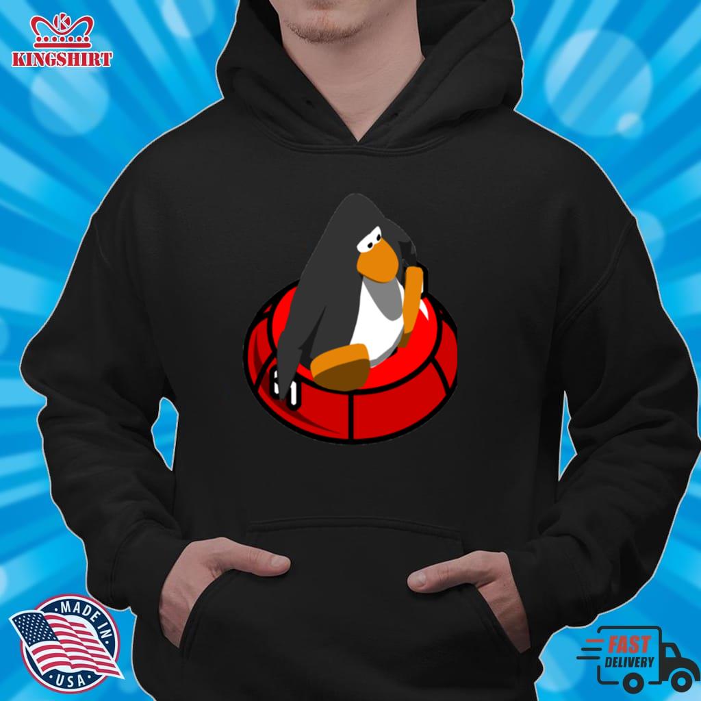 Club Penguin Sled Racer   Pullover Hoodie