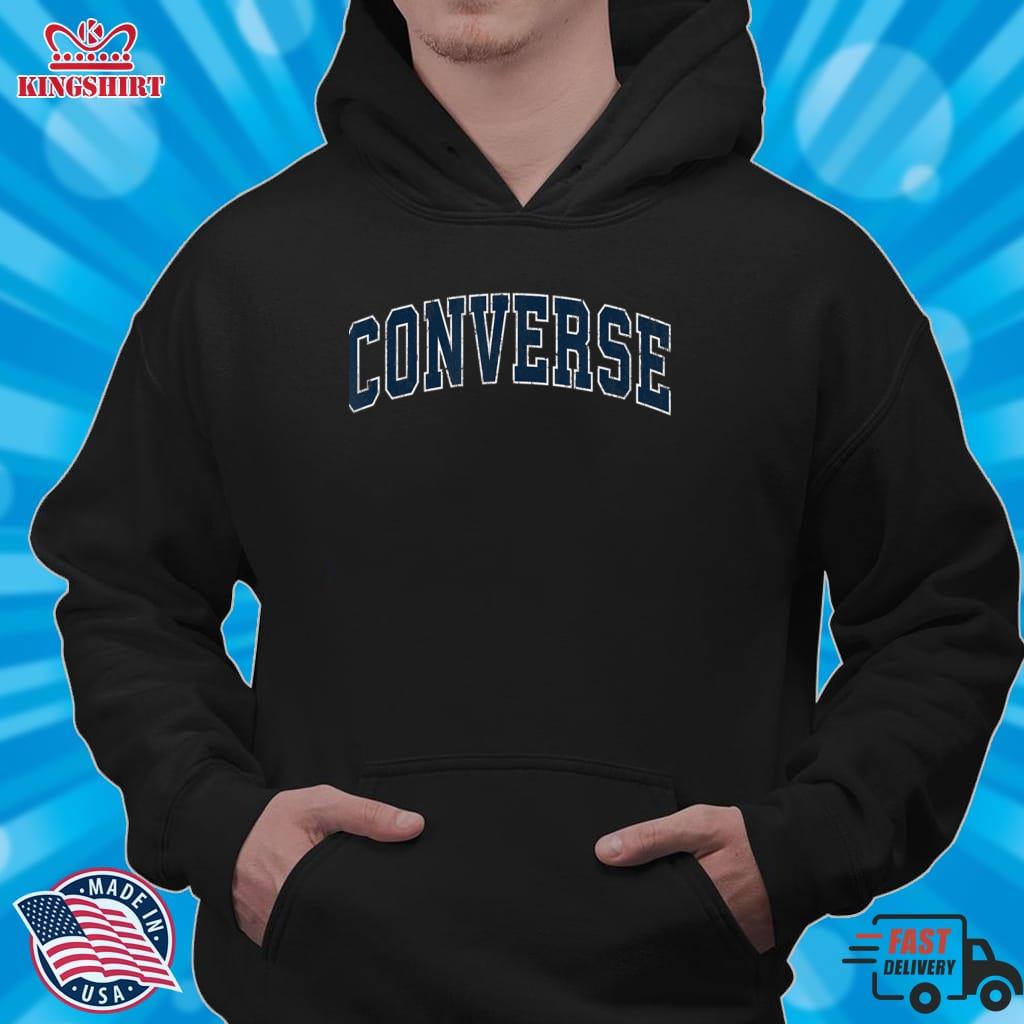 Converse Texas Tx Vintage Sports Navy Lightweight Sweatshirt