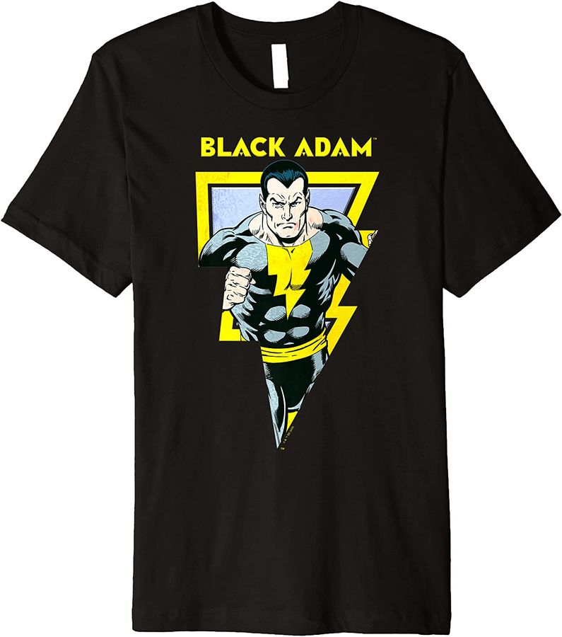 DC Comics Black Adam Lightning Bolt Box Up Premium