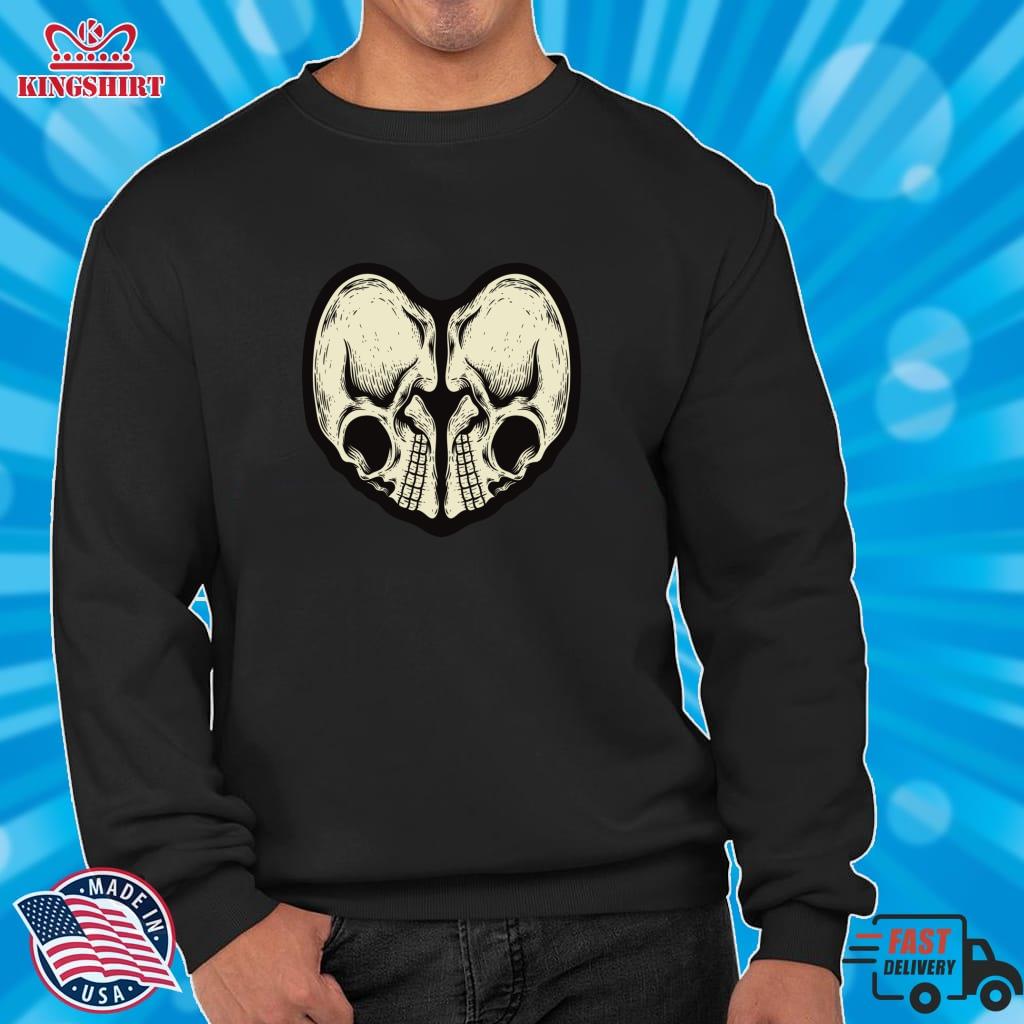 Death And Love Zipped Hoodie