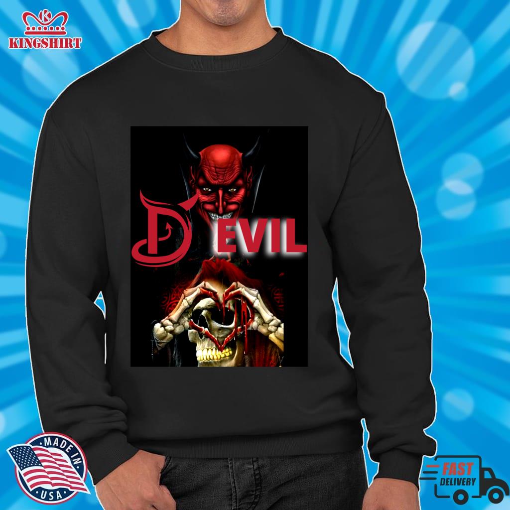 Devil. Pullover Sweatshirt