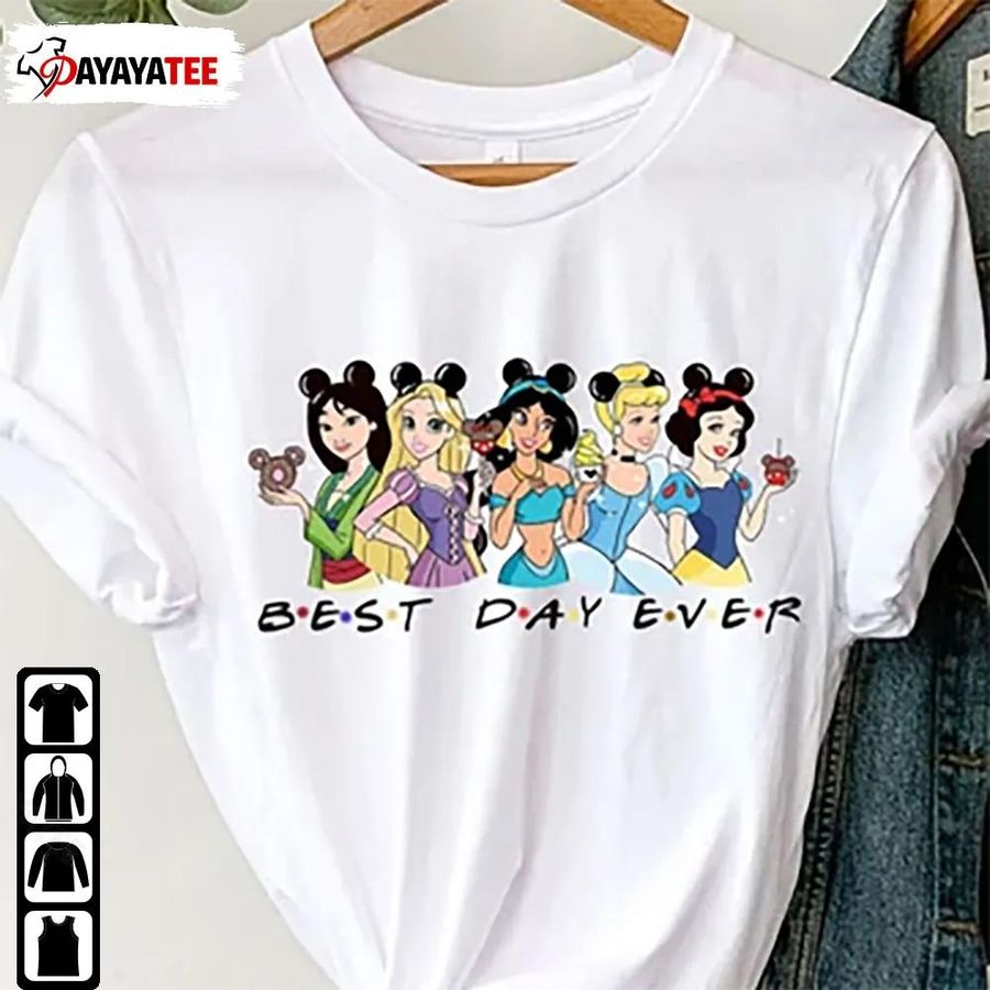 Disney Best Day Ever Sweatshirt Disney Princess Unisex Hoodie Gifts