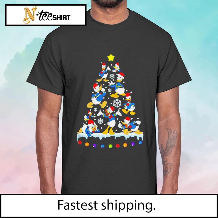 Disney Donald Duck Christmas Tree Shirt