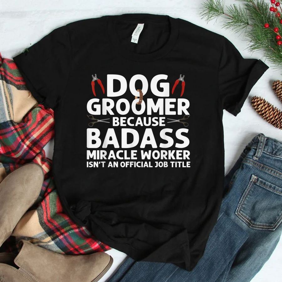 Dog Groomer Pet Dog Grooming Shirt