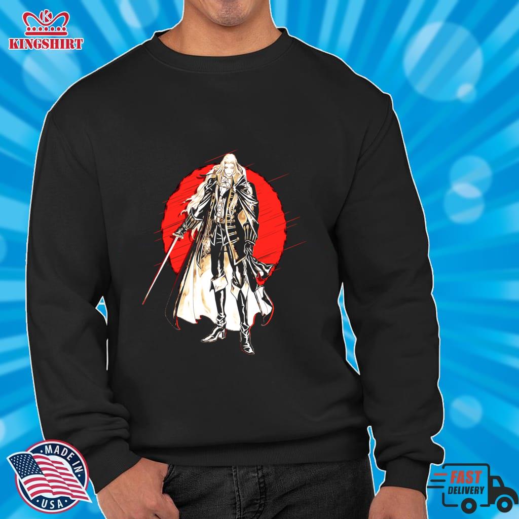 Dracula Character Anime Video Game Pullover Hoodie