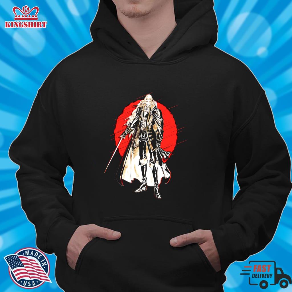 Dracula Character Anime Video Game Pullover Hoodie