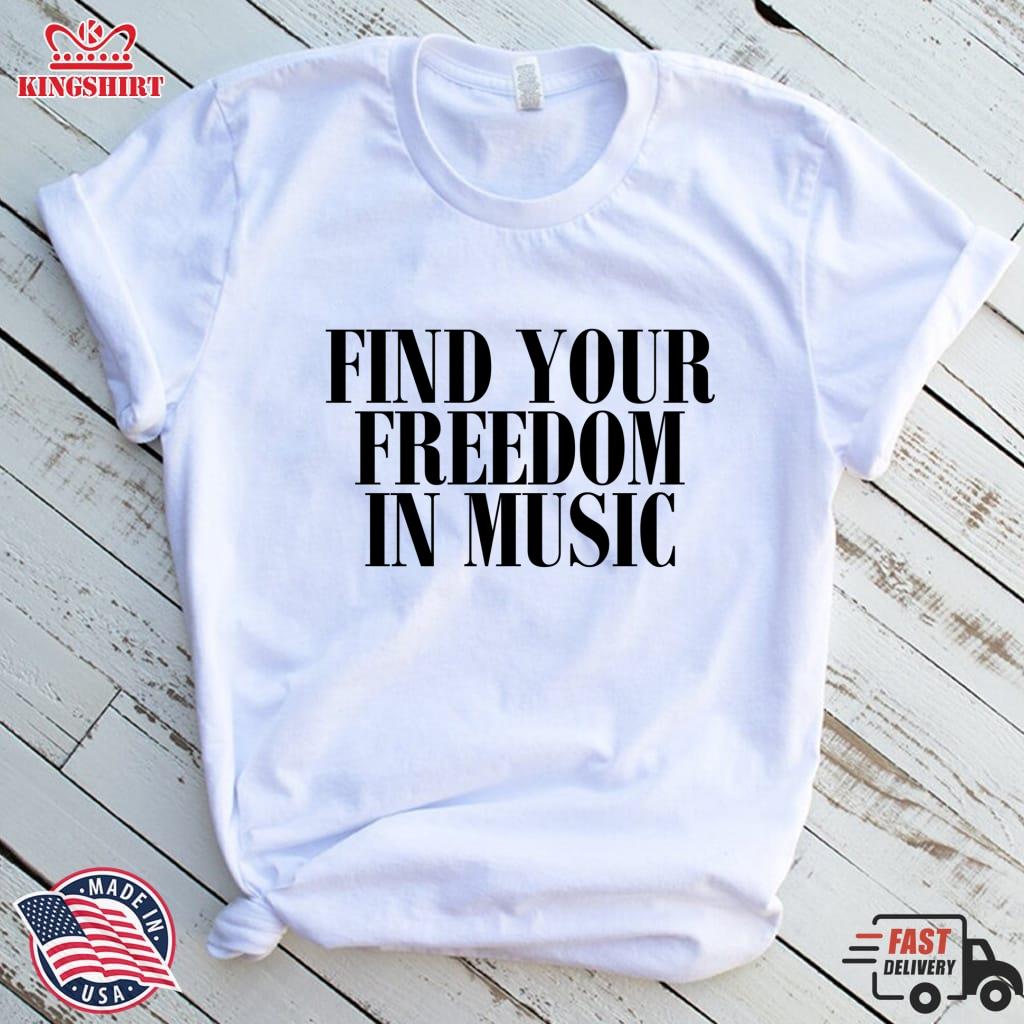 Find Your Freedom In Music Art Music Hipster Lyrics Lightweight Sweatshirt