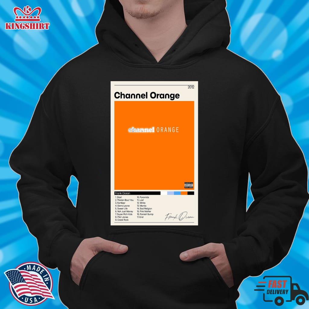 Frank Ocean Channel Orange Poster Lightweight Hoodie